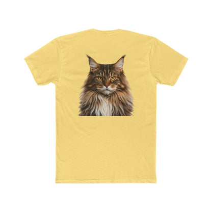 Maine Coon Portrait Tee — Cat Lover T-Shirt