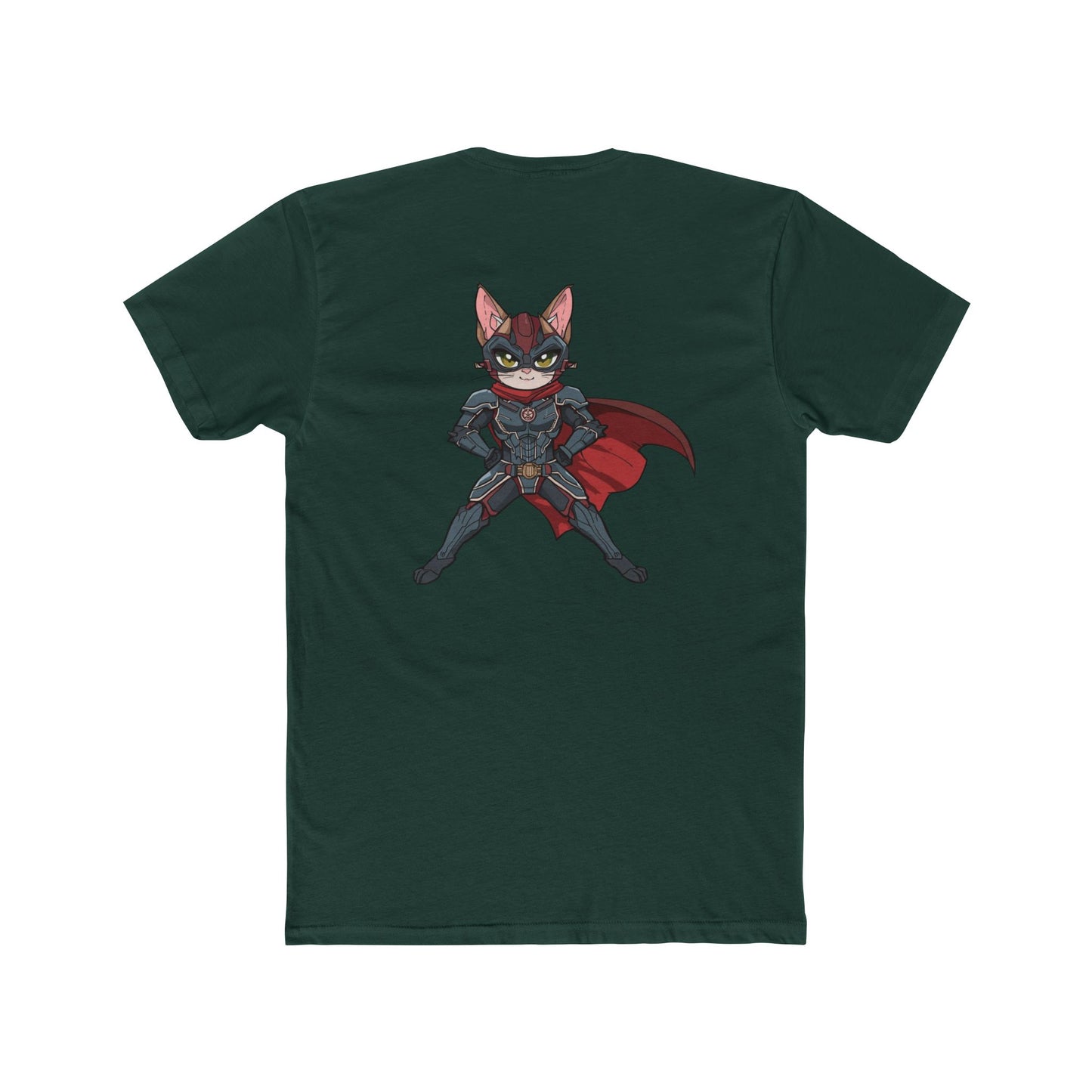 Supercat Hero T-Shirt — Cute Cat Superhero Graphic Tee