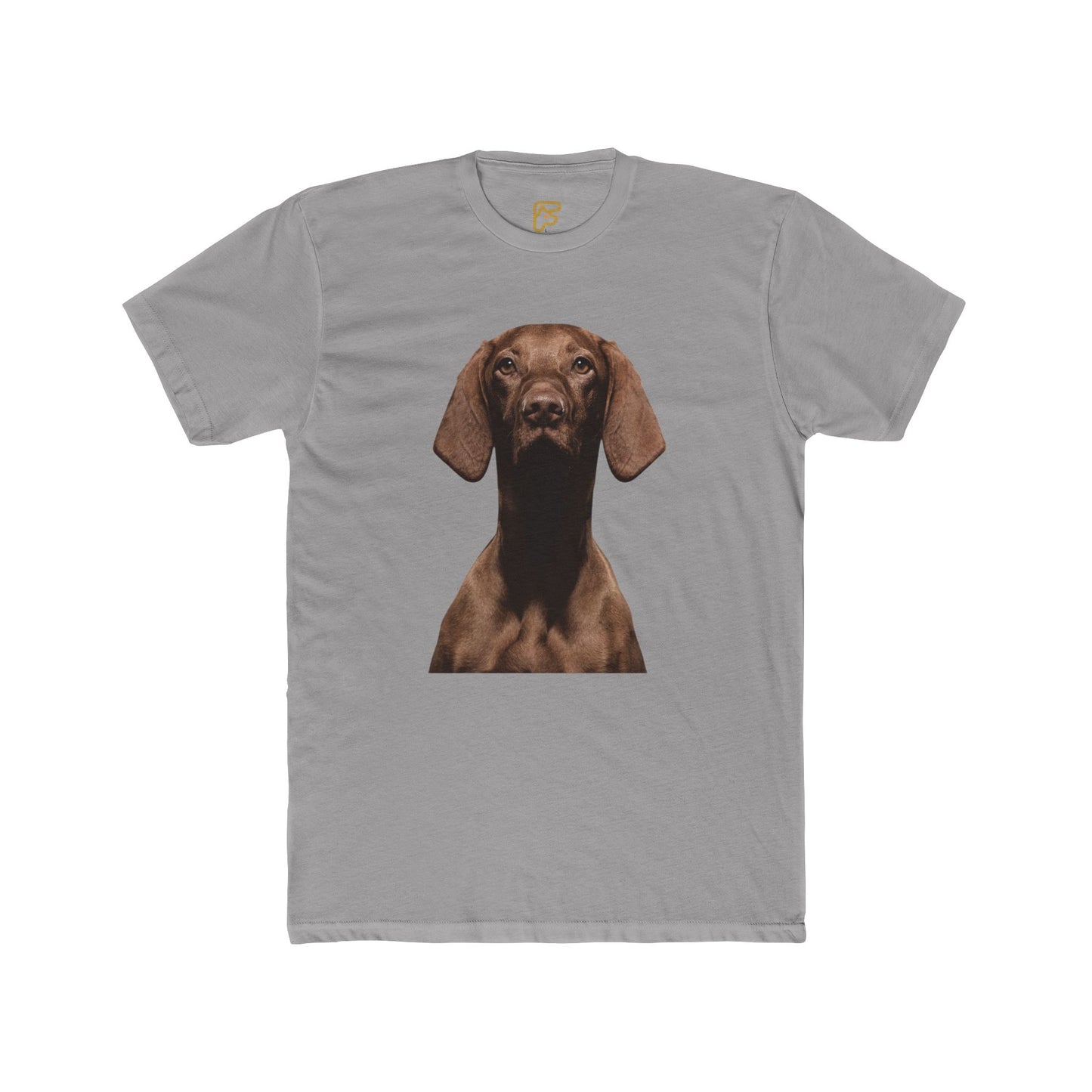 Chocolate Dachshund T‑Shirt — Realistic Dog Portrait Tee for Dog Lovers