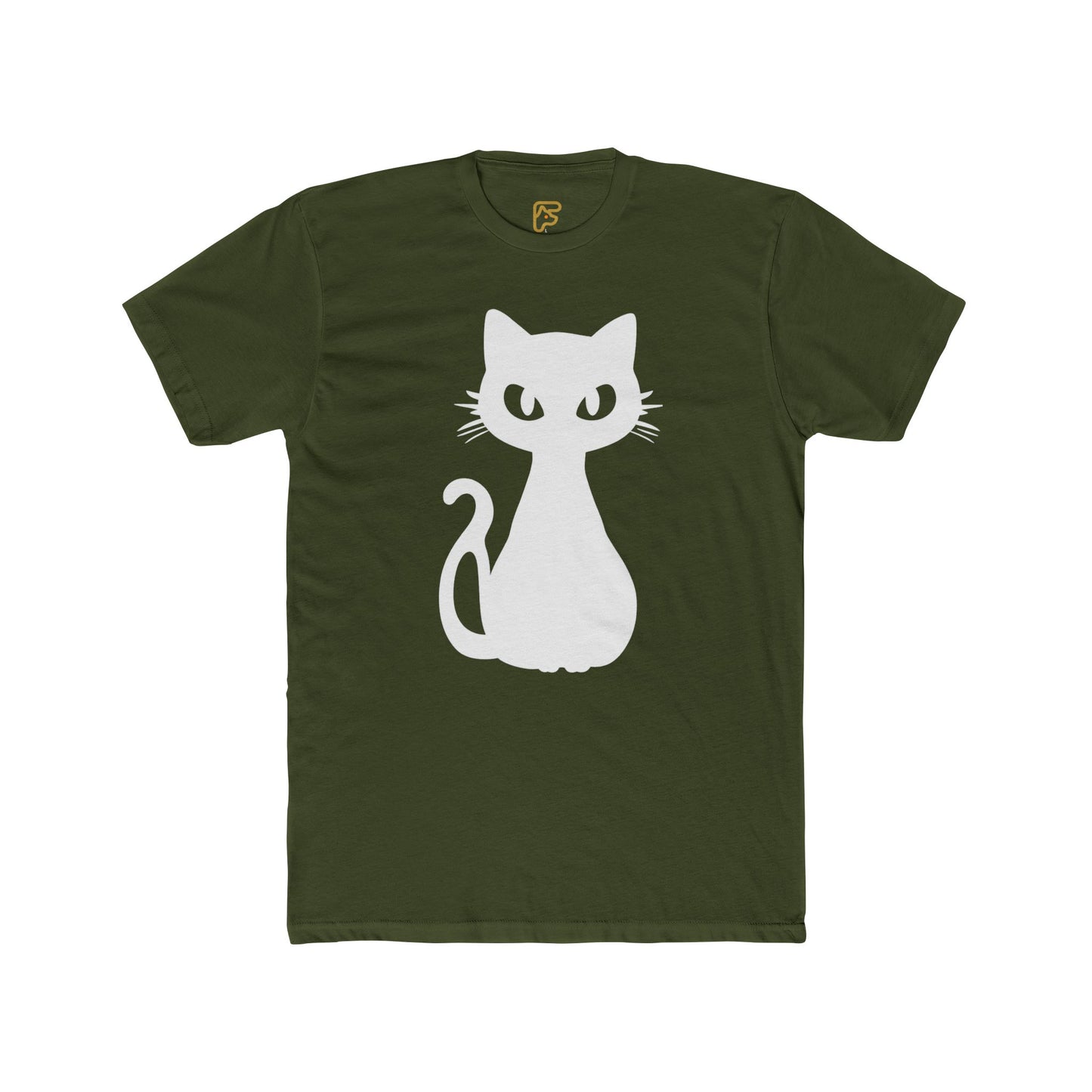 Cat Silhouette Tee — Cute Minimalist Cat Graphic T‑Shirt