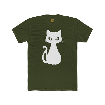 Cat Silhouette Tee — Cute Minimalist Cat Graphic T‑Shirt