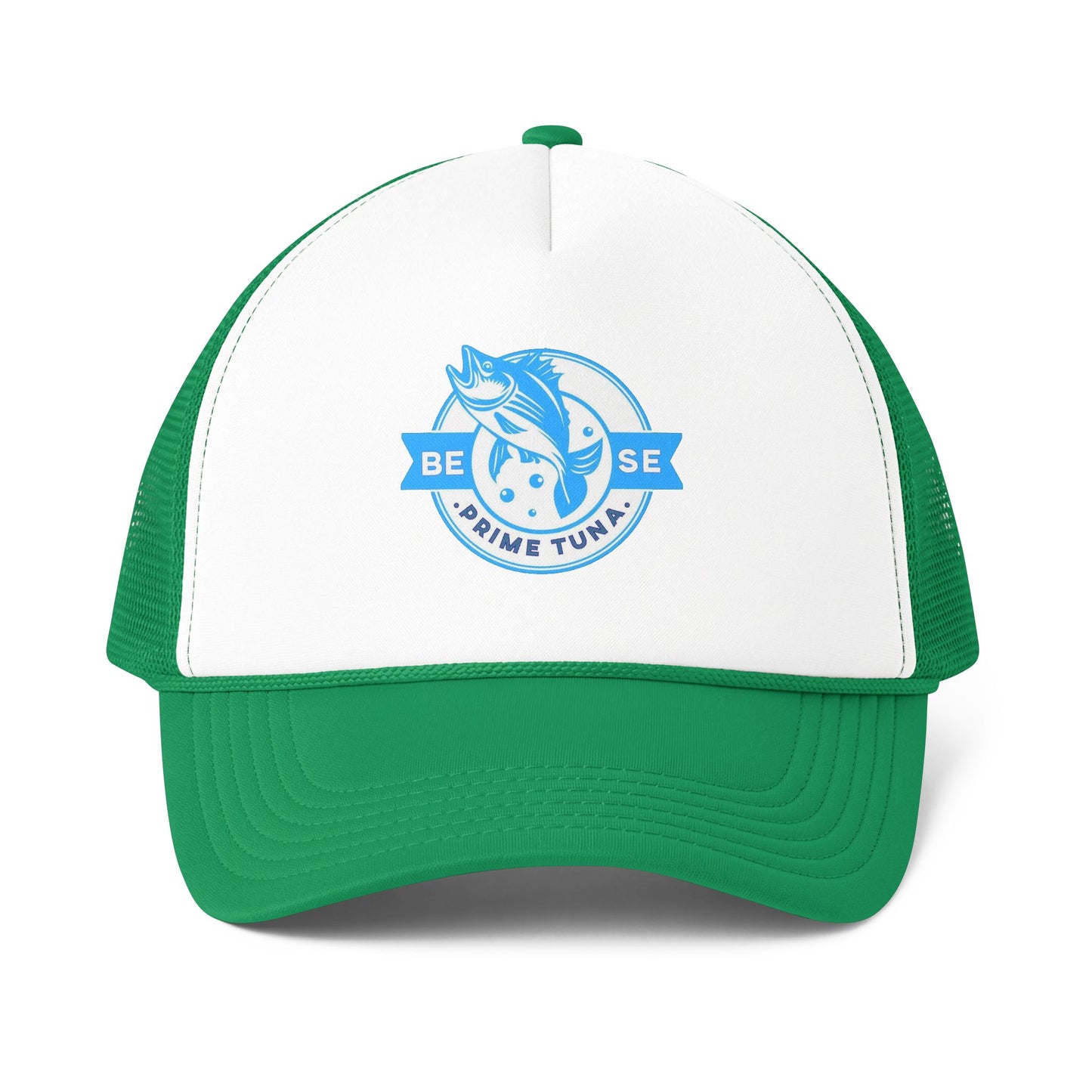 Trucker Cap — 'Be Wise Prime Tuna' Retro Fishing Logo