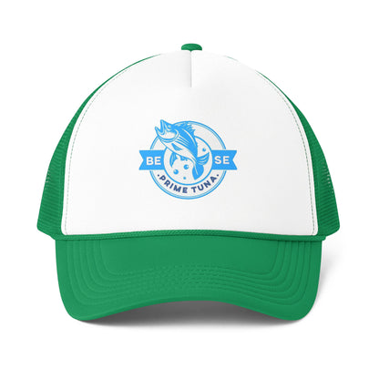 Trucker Cap — 'Be Wise Prime Tuna' Retro Fishing Logo