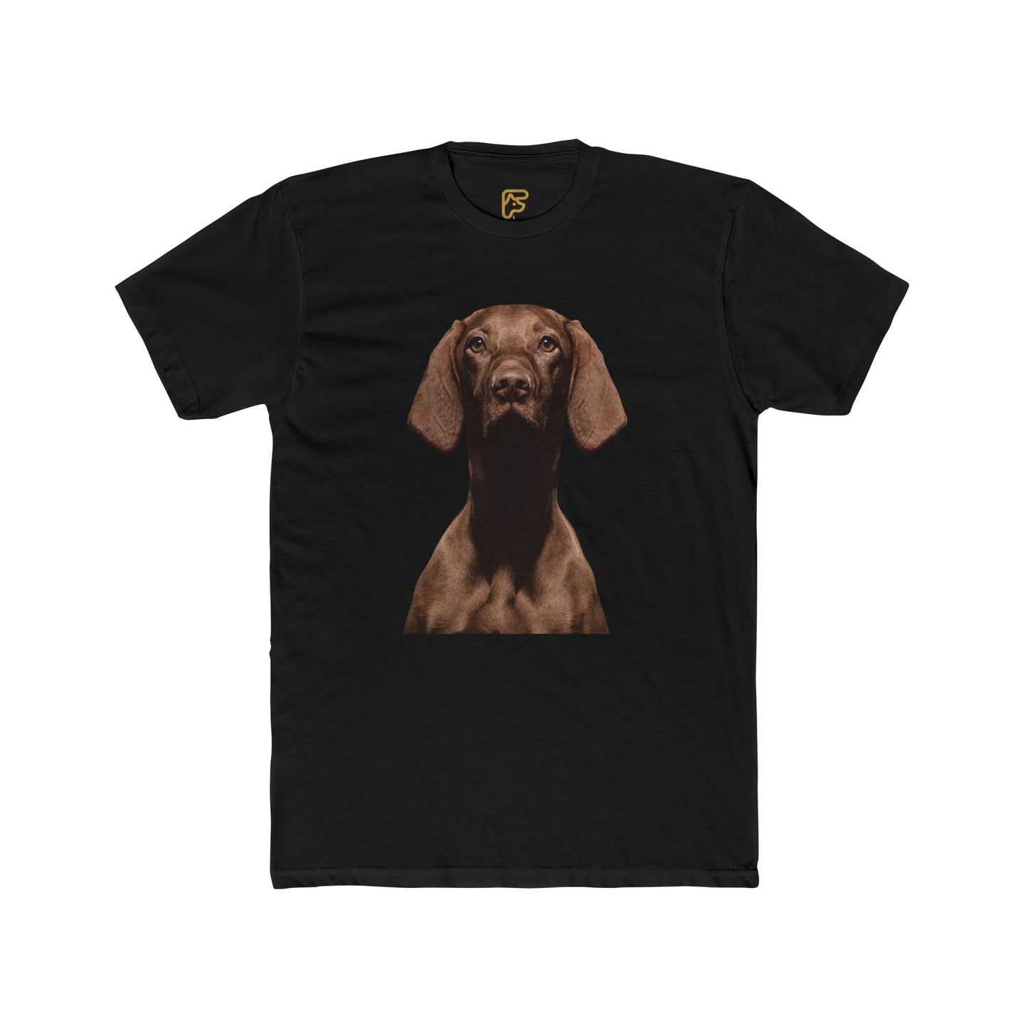 Chocolate Dachshund T‑Shirt — Realistic Dog Portrait Tee for Dog Lovers