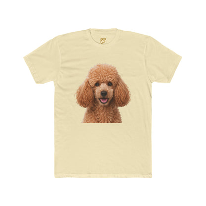 Poodle Portrait Tee — Cute Apricot Poodle Dog Graphic Shirt