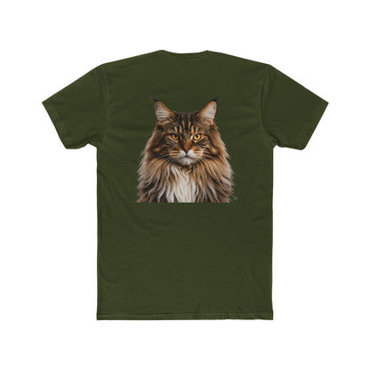 Maine Coon Portrait Tee — Cat Lover T-Shirt