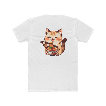 Cat Ramen Tee — Cute Kawaii Cat Eating Ramen Graphic T-Shirt