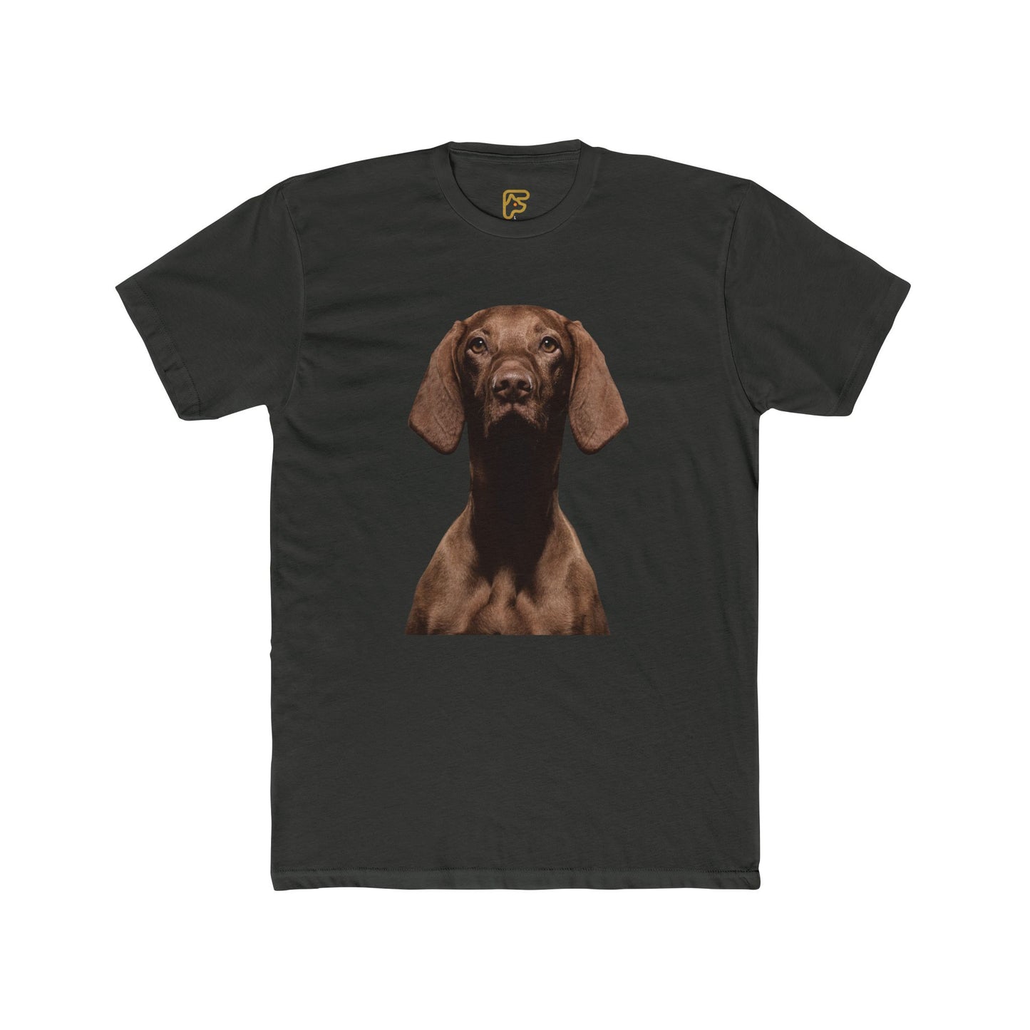 Chocolate Dachshund T‑Shirt — Realistic Dog Portrait Tee for Dog Lovers