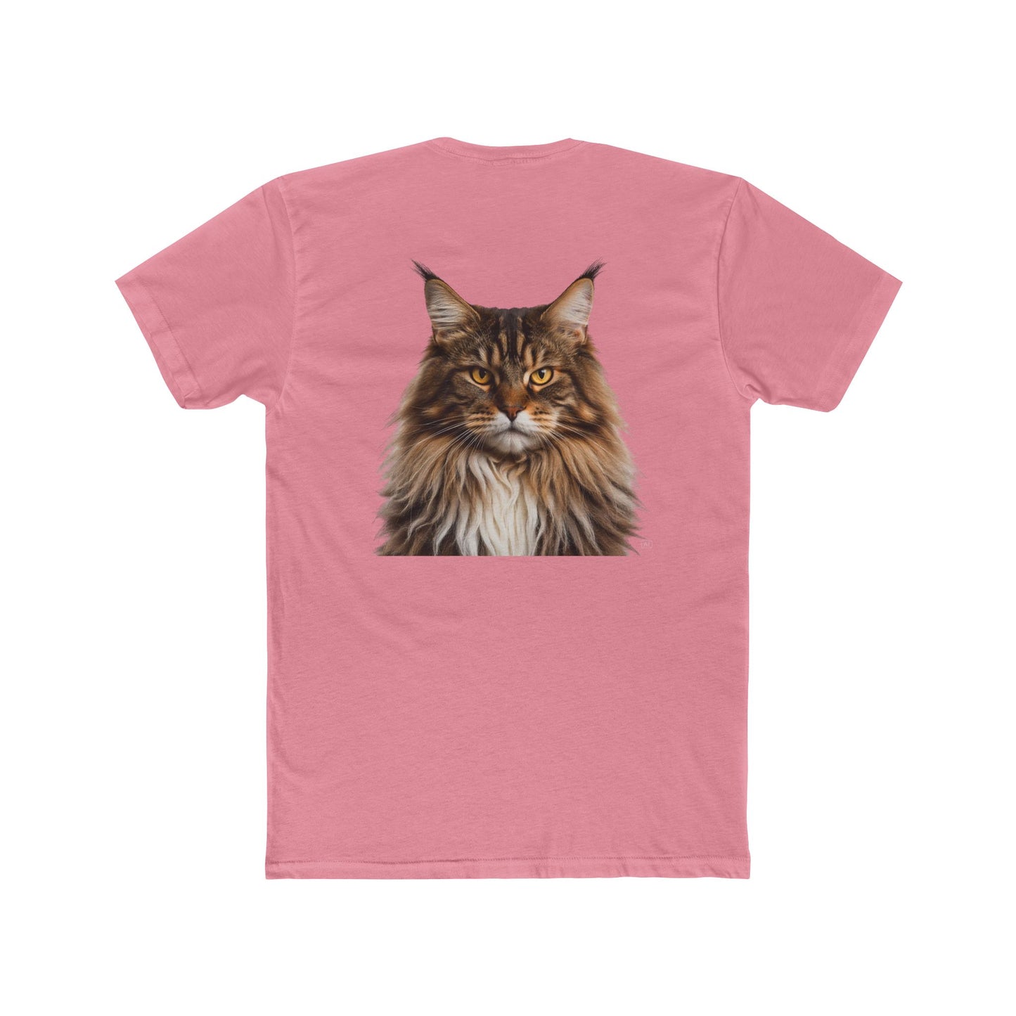 Maine Coon Portrait Tee — Cat Lover T-Shirt