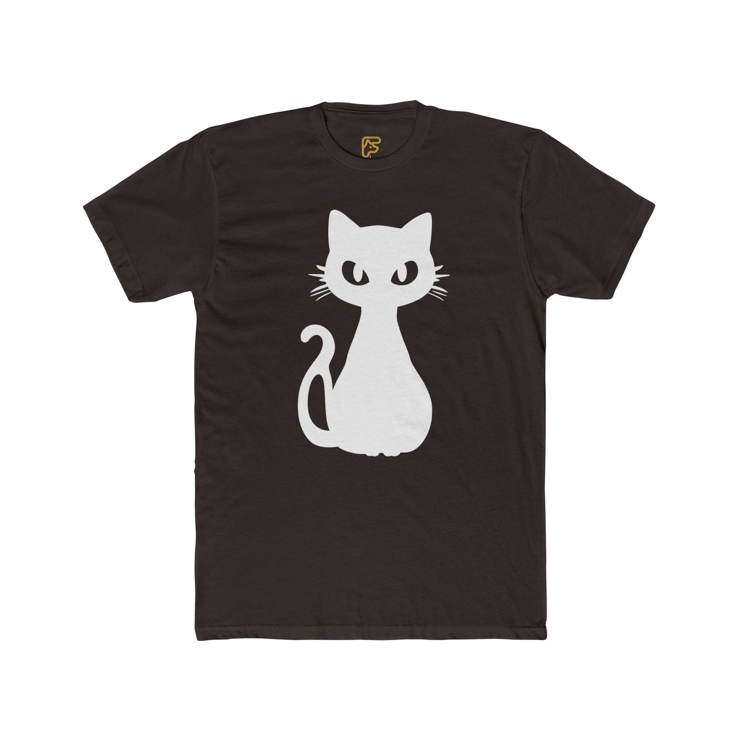 Cat Silhouette Tee — Cute Minimalist Cat Graphic T‑Shirt