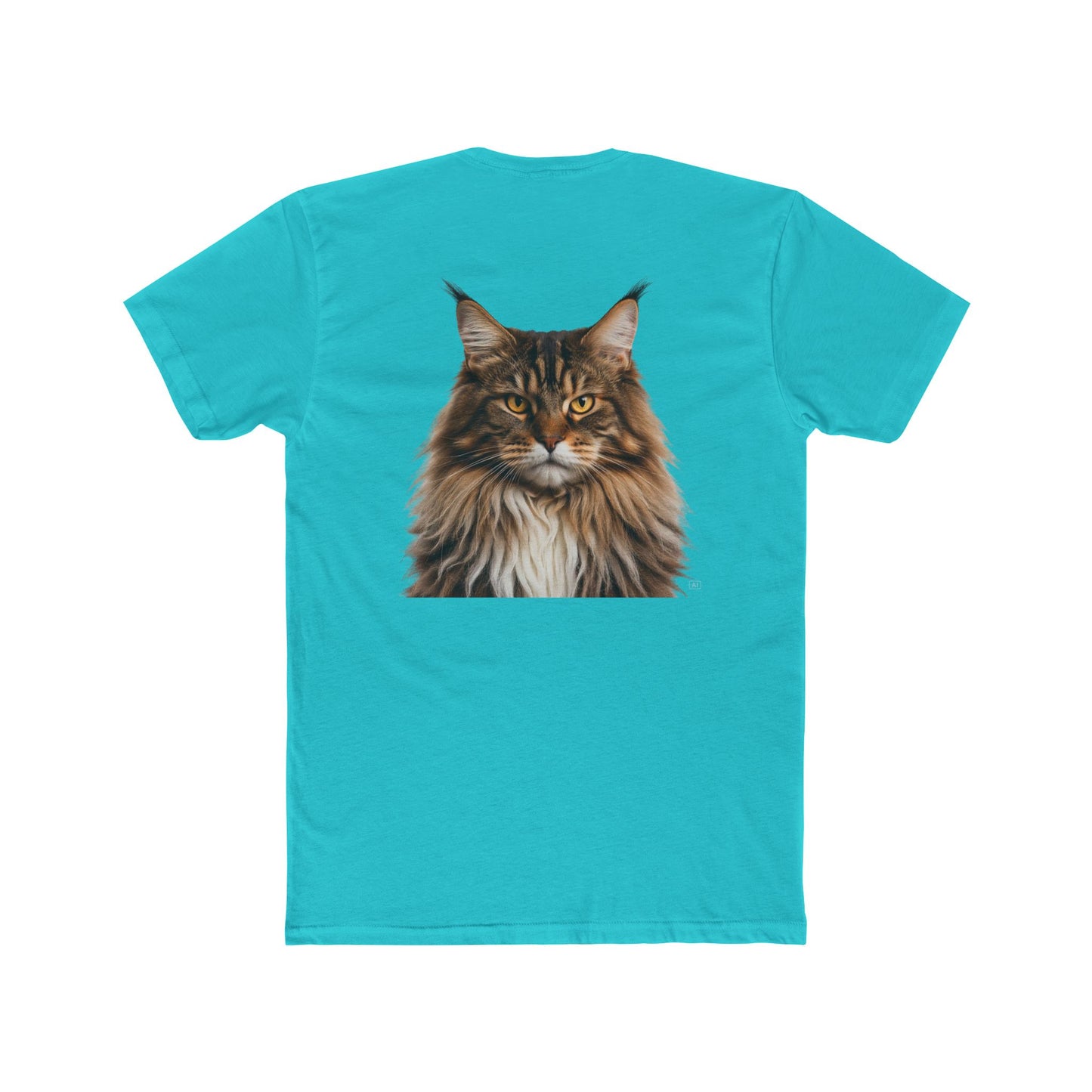 Maine Coon Portrait Tee — Cat Lover T-Shirt