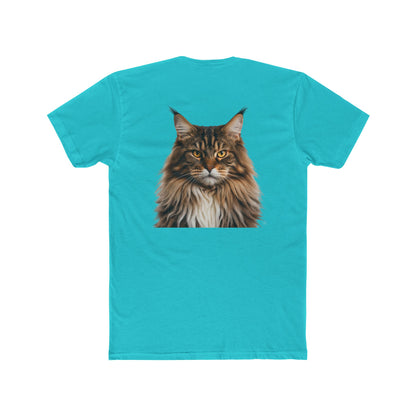 Maine Coon Portrait Tee — Cat Lover T-Shirt