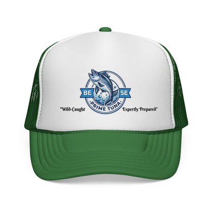 Tuna Trucker Hat — "Be Se" Prime Tuna Fishing Cap