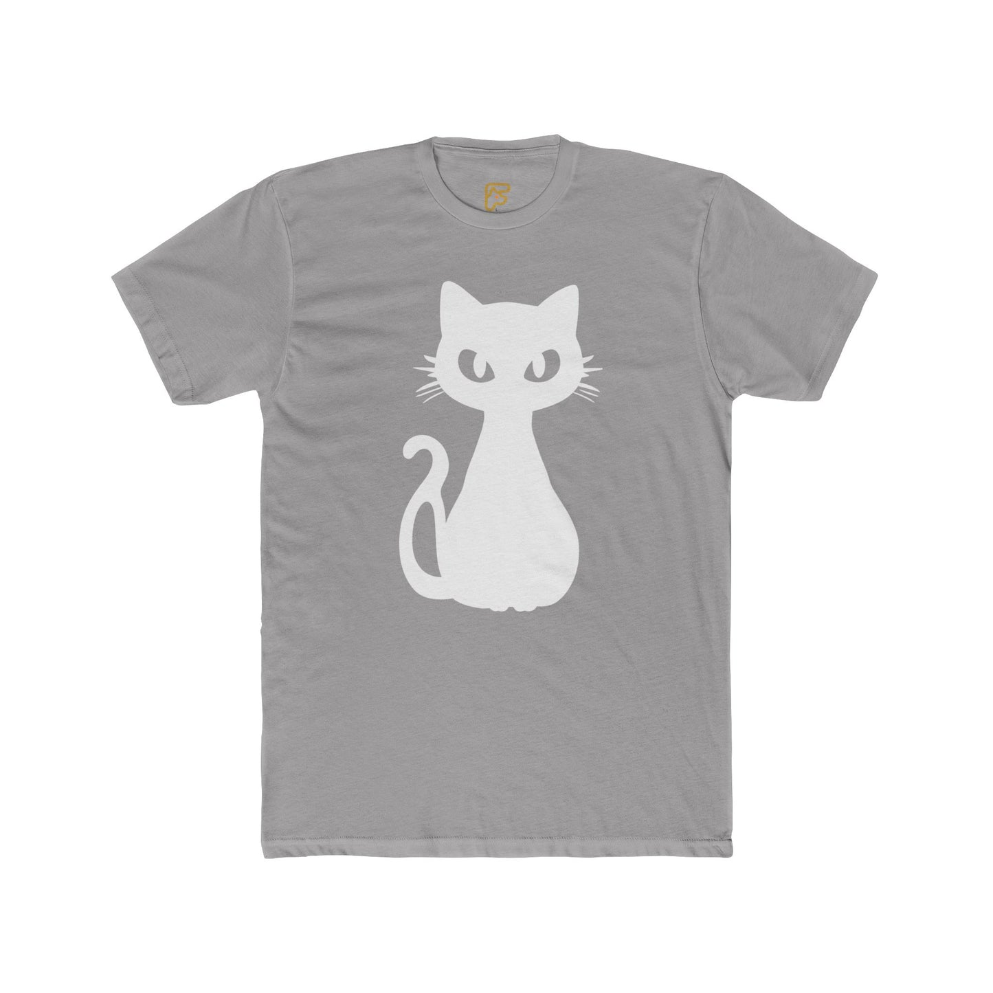 Cat Silhouette Tee — Cute Minimalist Cat Graphic T‑Shirt