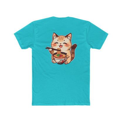Cat Ramen Tee — Cute Kawaii Cat Eating Ramen Graphic T-Shirt