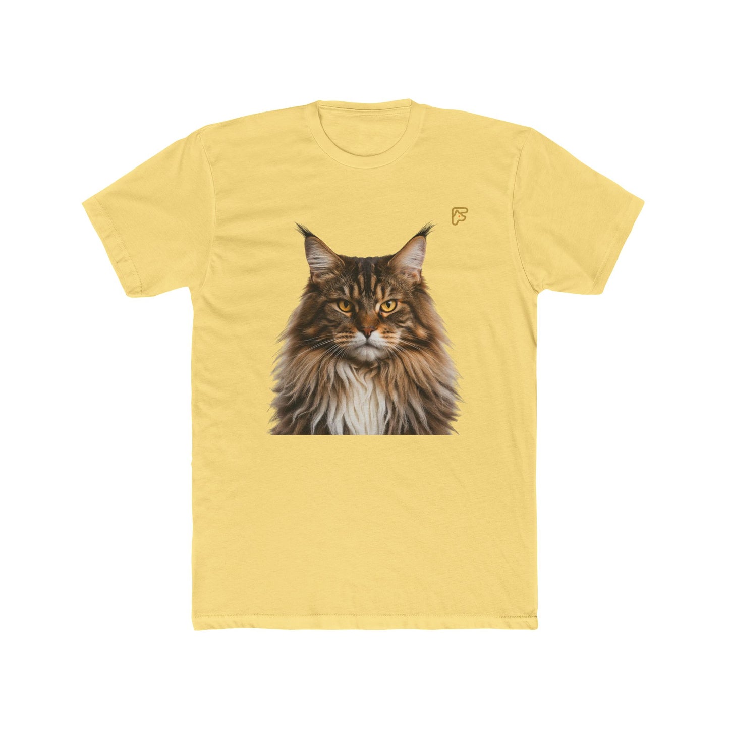 Maine Coon Cat Portrait T-Shirt