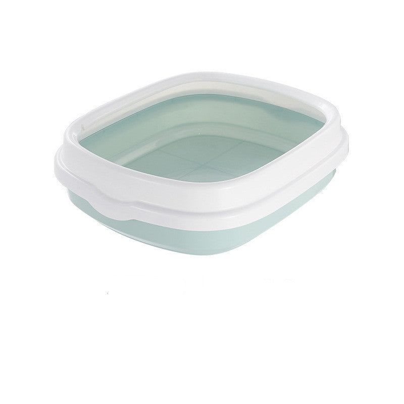 Large Detachable Cat Litter Box – Anti-Splash High Wall Design
