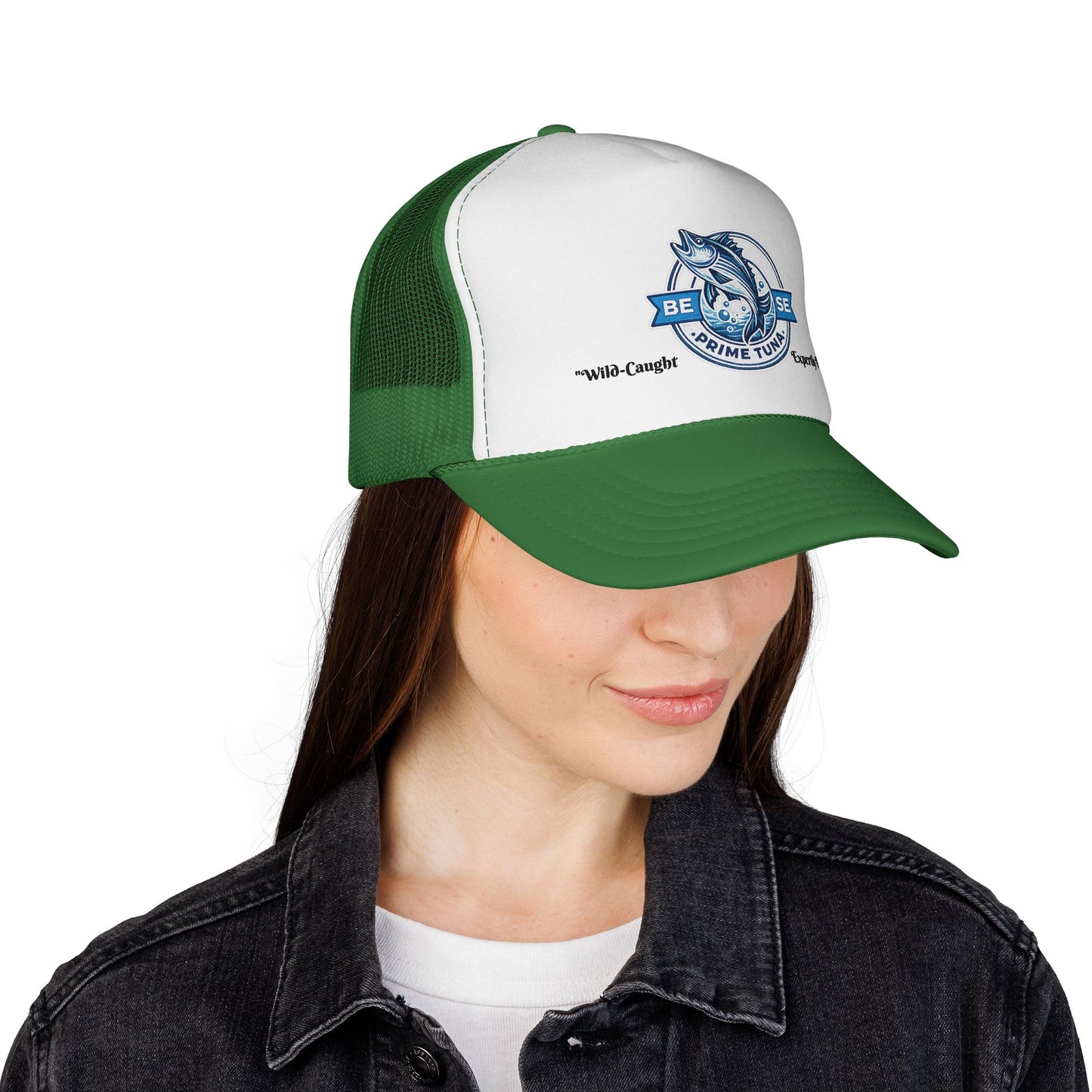 Tuna Trucker Hat — "Be Se" Prime Tuna Fishing Cap