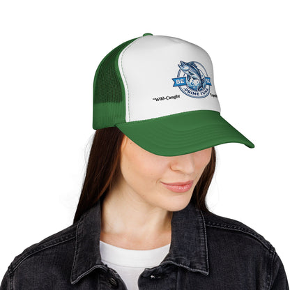 Tuna Trucker Hat — "Be Se" Prime Tuna Fishing Cap