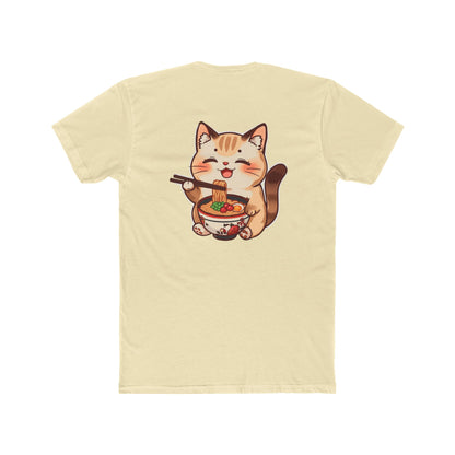 Cat Ramen Tee — Cute Kawaii Cat Eating Ramen Graphic T-Shirt