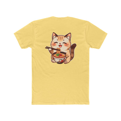 Cat Ramen Tee — Cute Kawaii Cat Eating Ramen Graphic T-Shirt
