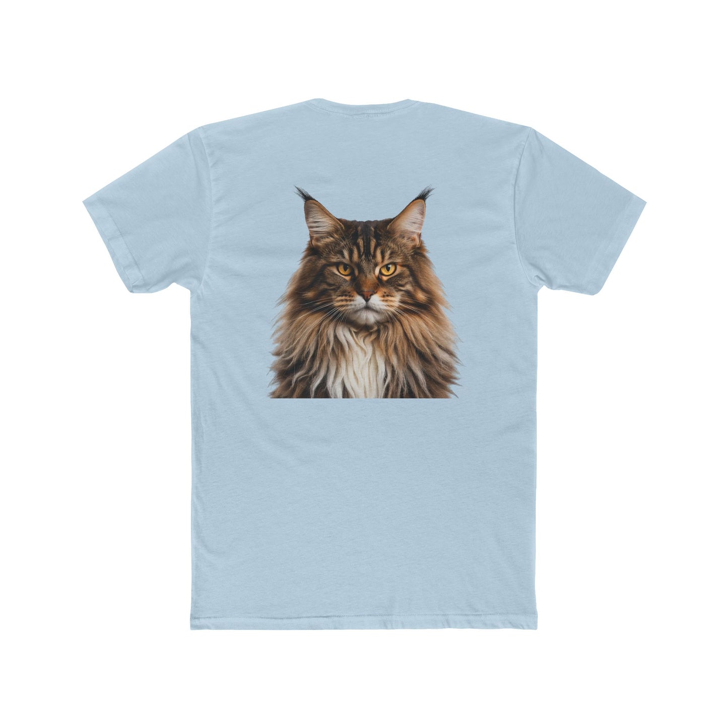 Maine Coon Portrait Tee — Cat Lover T-Shirt