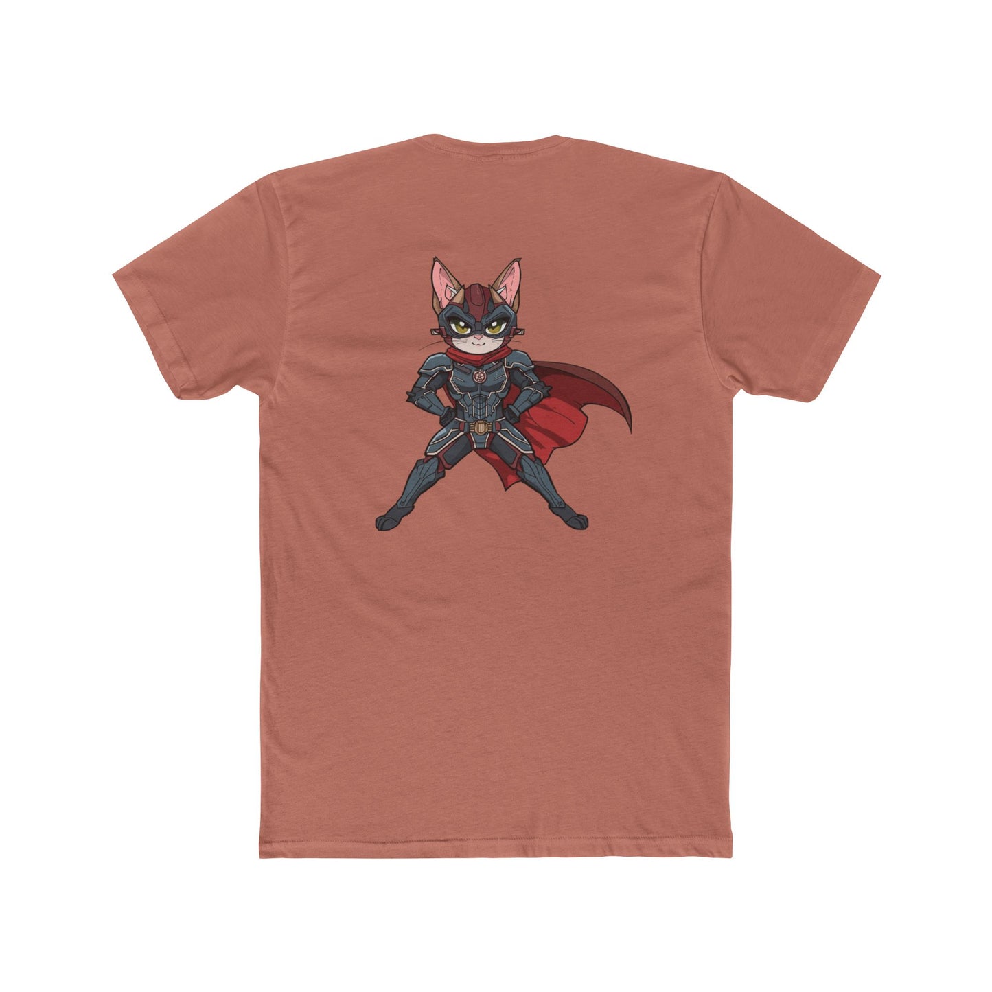 Supercat Hero T-Shirt — Cute Cat Superhero Graphic Tee