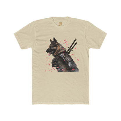 K9 Samurai Tee – Armored German Shepherd Graphic Shirt