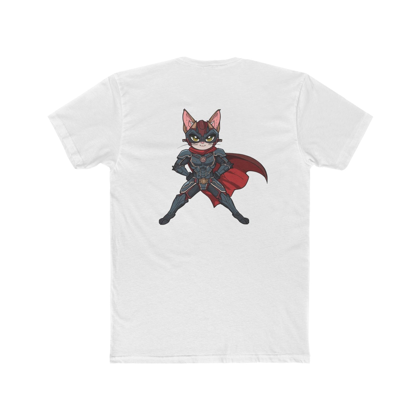 Supercat Hero T-Shirt — Cute Cat Superhero Graphic Tee