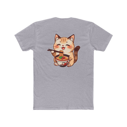 Cat Ramen Tee — Cute Kawaii Cat Eating Ramen Graphic T-Shirt