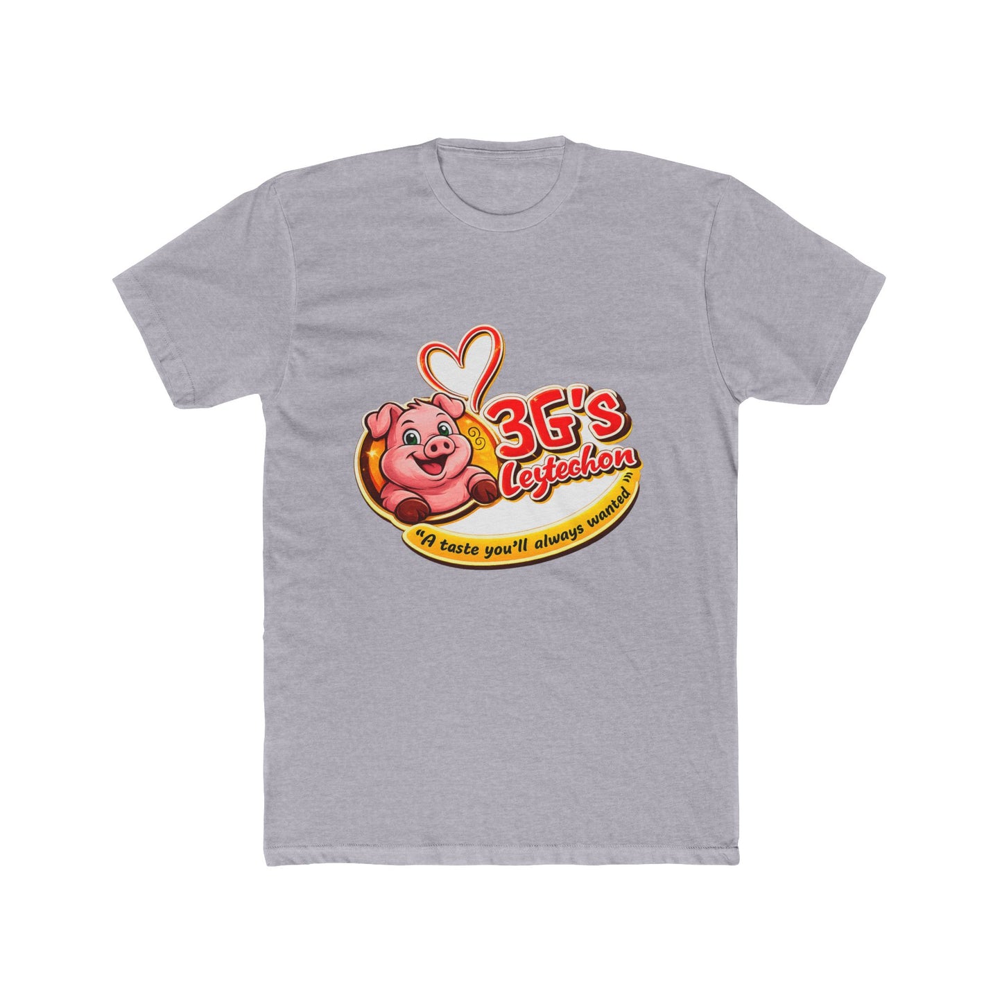 3G's Lychchon Pig Logo Tee - Cute BBQ Diner Shirt