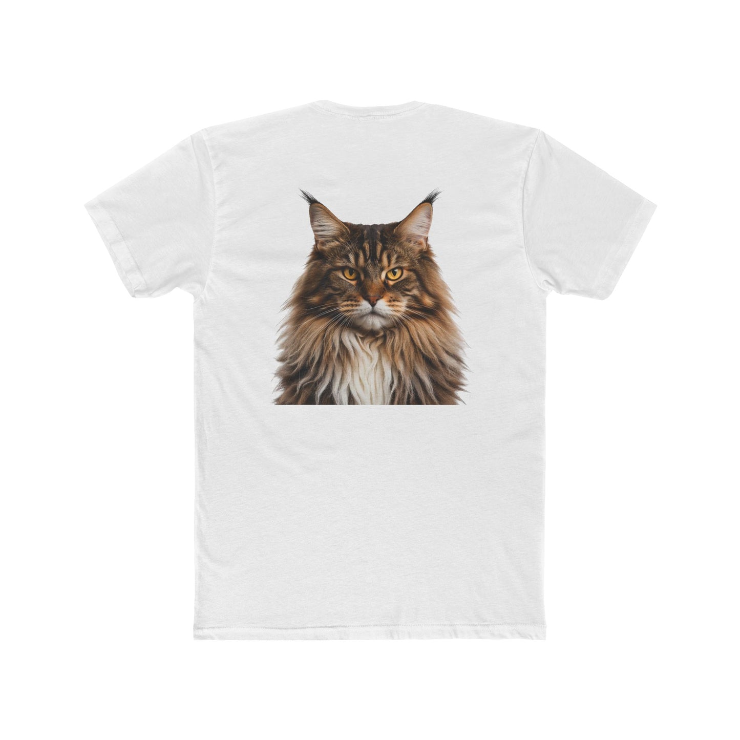 Maine Coon Portrait Tee — Cat Lover T-Shirt