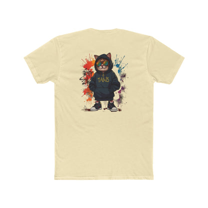 Cat Streetwear Tee — Graphic Hoodie Cat Design ("TAMS")