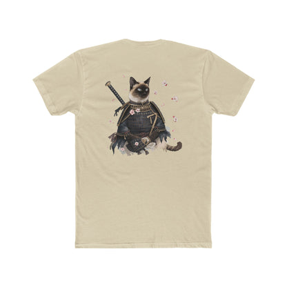 Samurai Cat T-Shirt — Cute Warrior Cat Graphic Tee