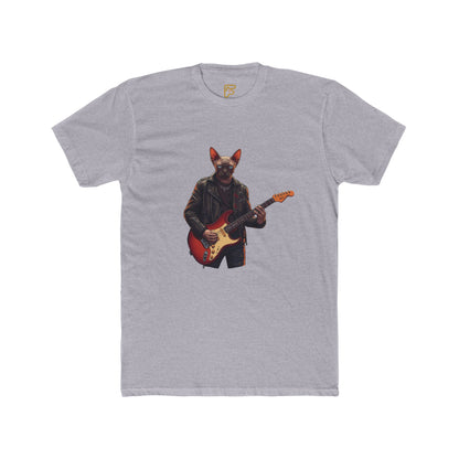 Guitar Fox Graphic Tee — Cool Rock Music Animal T‑Shirt