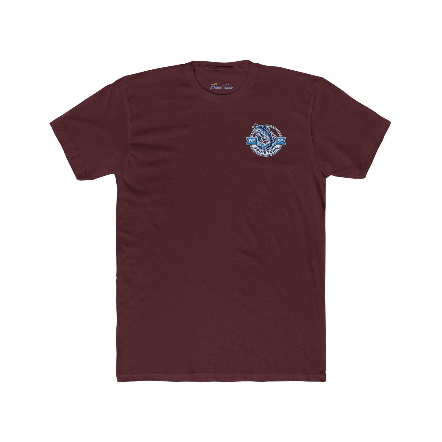 Sailfish Crest Tee — Vintage Blue Fishing Logo T‑Shirt