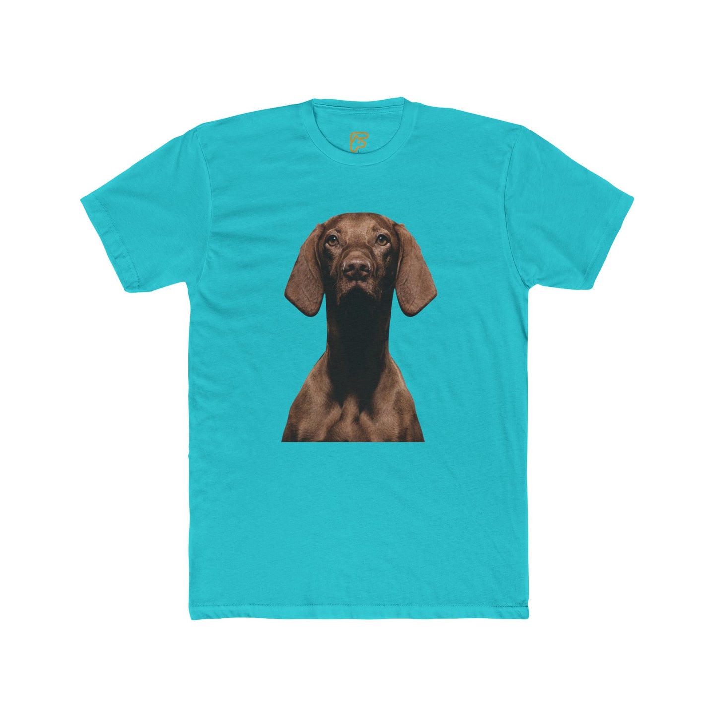 Chocolate Dachshund T‑Shirt — Realistic Dog Portrait Tee for Dog Lovers