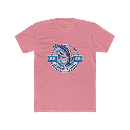 Prime Tuna Crest T-Shirt — 'Be Wise' Vintage Fishing Tee