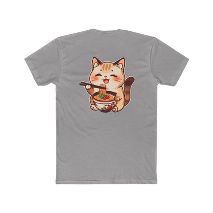 Cat Ramen Tee — Cute Kawaii Cat Eating Ramen Graphic T-Shirt