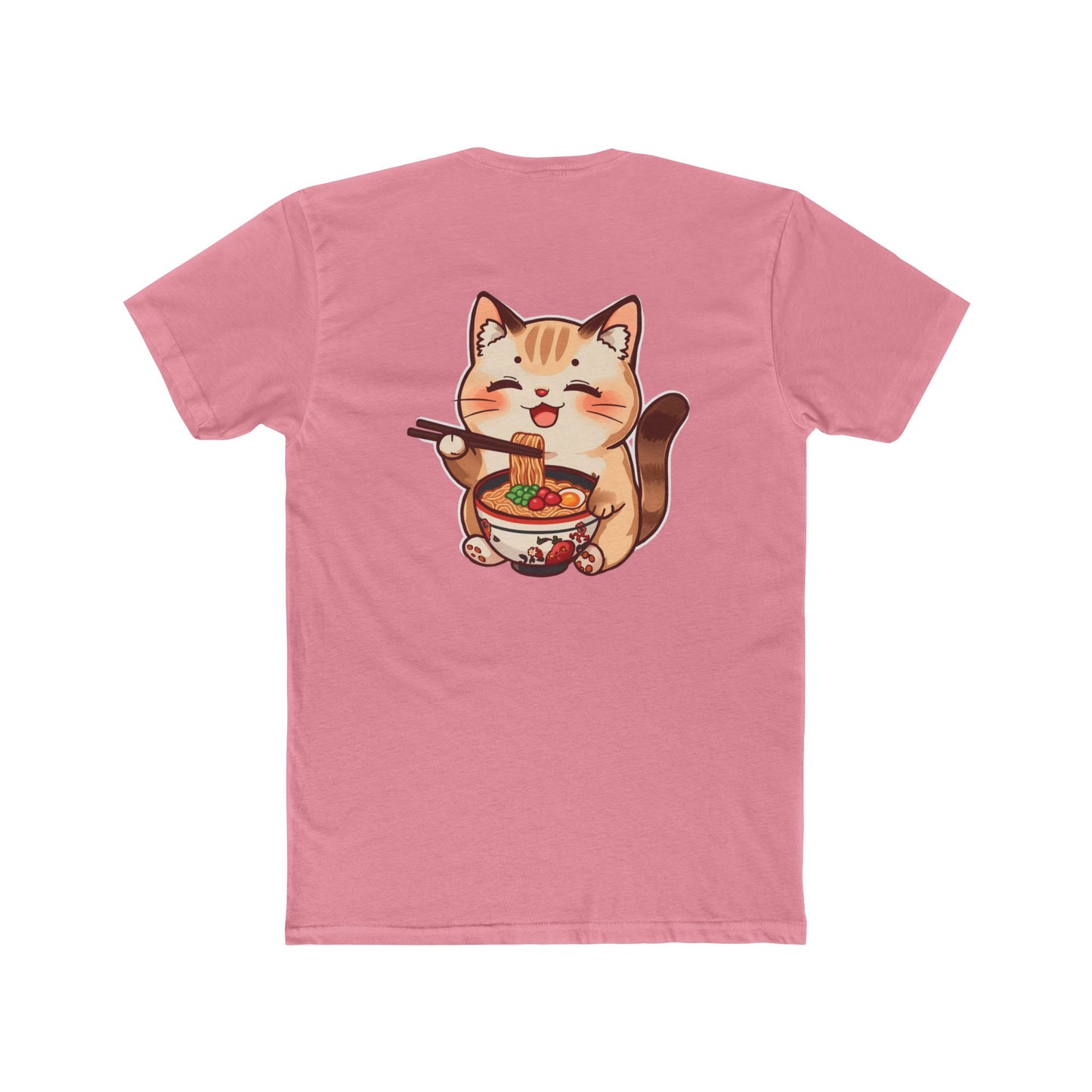 Cat Ramen Tee — Cute Kawaii Cat Eating Ramen Graphic T-Shirt