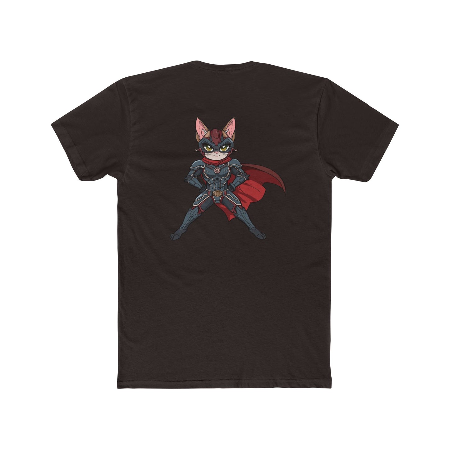 Supercat Hero T-Shirt — Cute Cat Superhero Graphic Tee