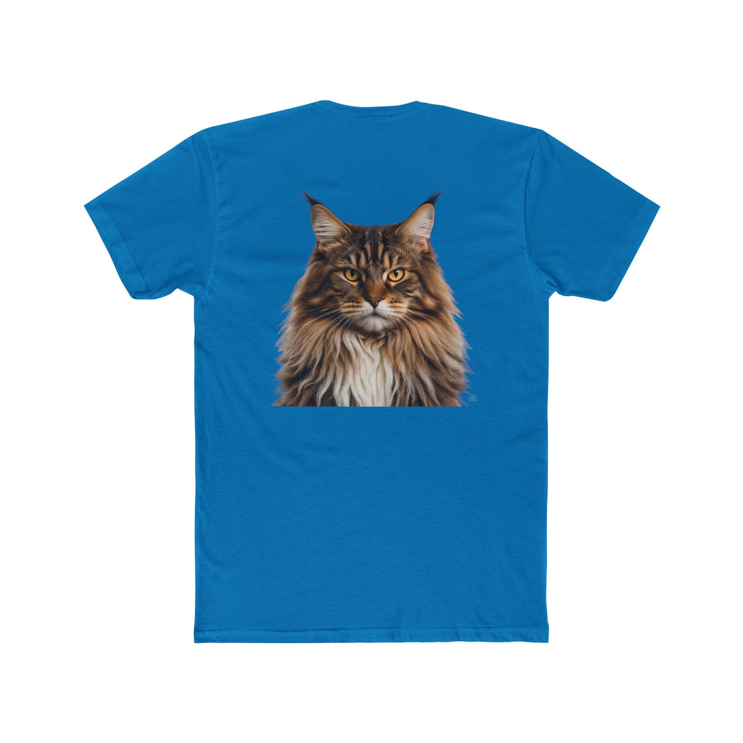 Maine Coon Portrait Tee — Cat Lover T-Shirt