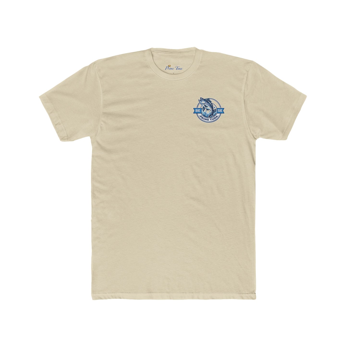 Sailfish Crest Tee — Vintage Blue Fishing Logo T‑Shirt