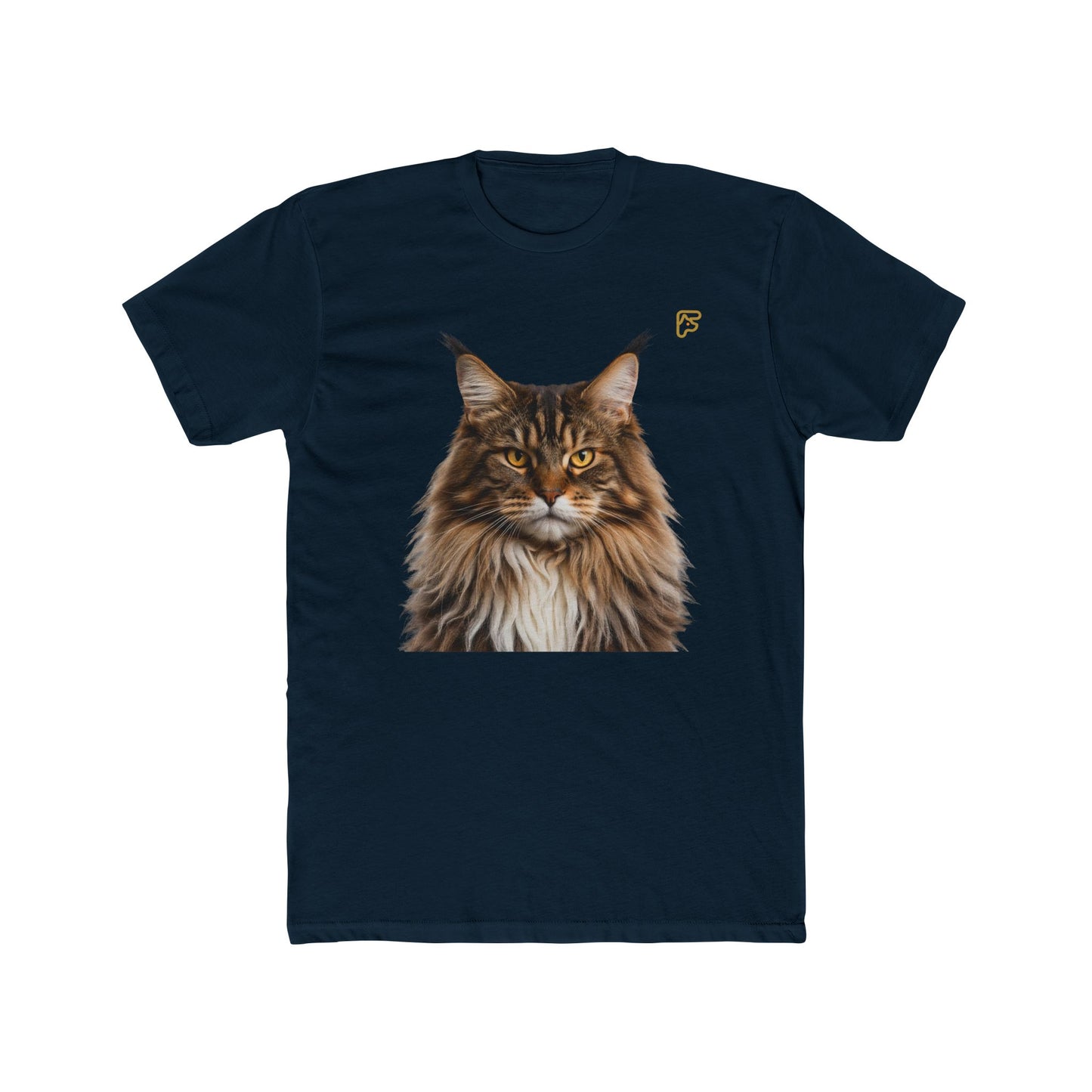 Maine Coon Cat Portrait T-Shirt