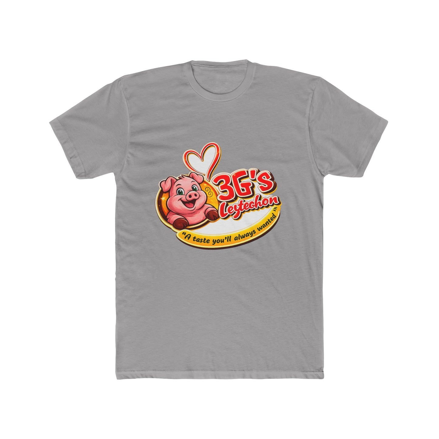 3G's Lychchon Pig Logo Tee - Cute BBQ Diner Shirt