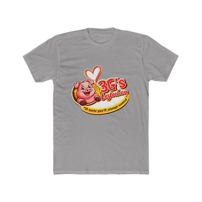 3G's Lychchon Pig Logo Tee - Cute BBQ Diner Shirt
