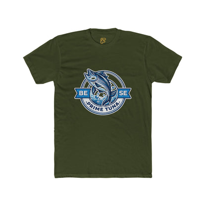 Prime Tuna Crest T-Shirt — 'Be Wise' Vintage Fishing Tee