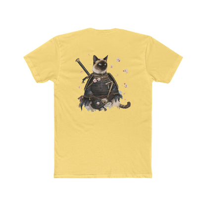 Samurai Cat T-Shirt — Cute Warrior Cat Graphic Tee