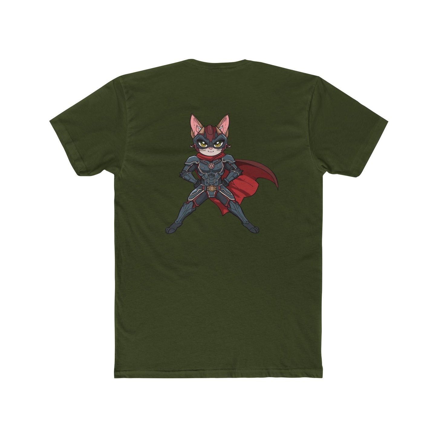 Supercat Hero T-Shirt — Cute Cat Superhero Graphic Tee