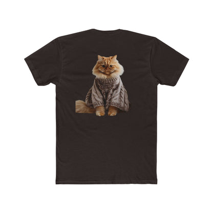 Cat Crew Tee — Cozy Sweater Cat Graphic T-Shirt